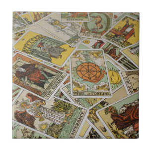 Tarotkort mönster kakelplatta