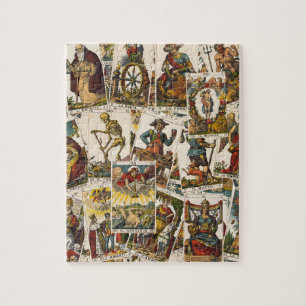 Tarotkort mönster pussel