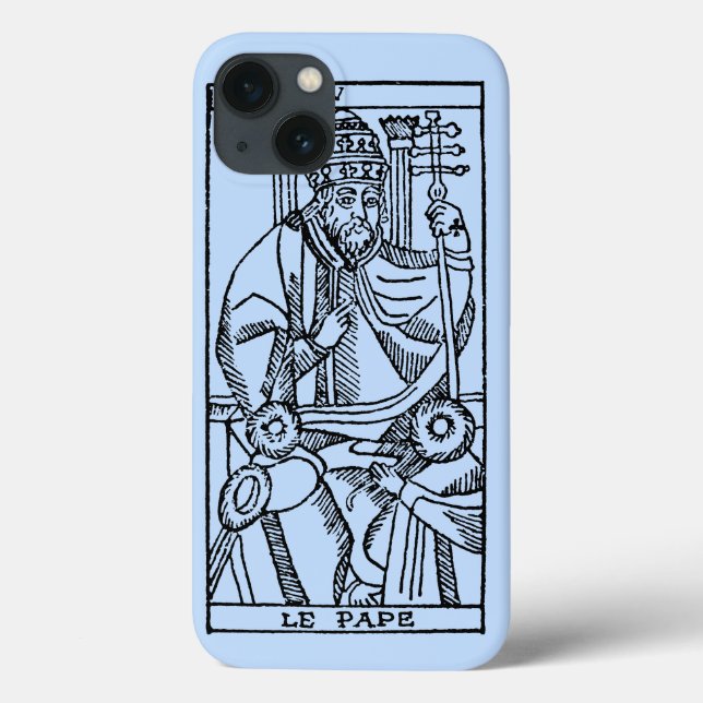 Tarotkort: påven (Baksida)