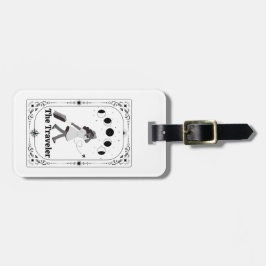 Tarotkort Resenär Astrologi Zodiak Tecken Present Bagagebricka