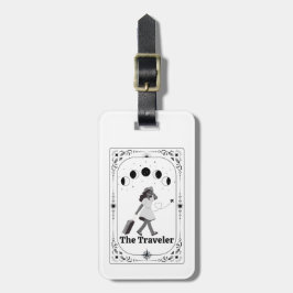 Tarotkort Resenär Astrologi Zodiak Tecken Present Bagagebricka
