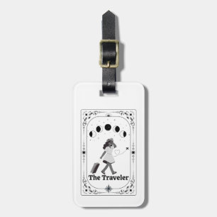 Tarotkort Resenär Astrologi Zodiak Tecken Present Bagagebricka