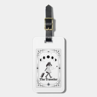 Tarotkort Resenär Astrologi Zodiak Tecken Present Bagagebricka