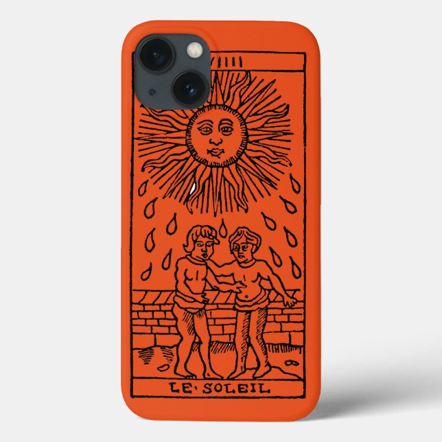 Tarotkort: Sol (Baksida)