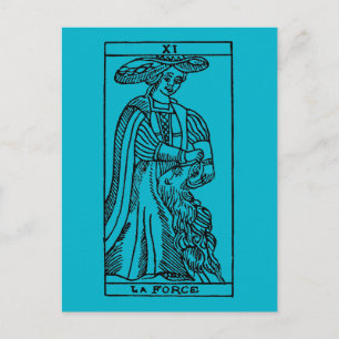 Tarotkort: Styrka Vykort