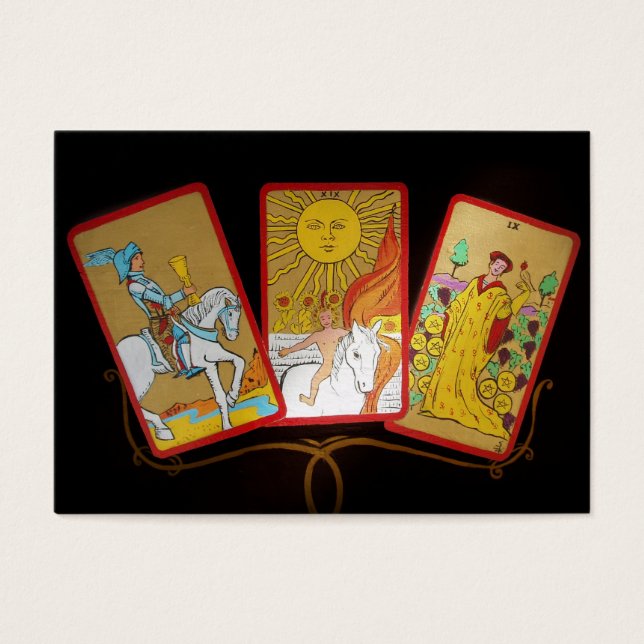Tarotkort Visitkort (Framsidan)