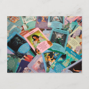 tarotkort vykort