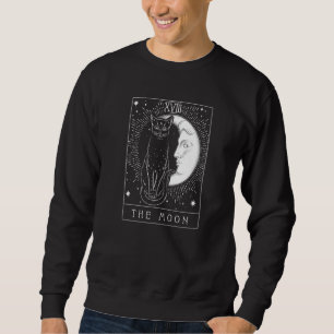 Tarotkort XVIII Månen Lång Ärmad Tröja