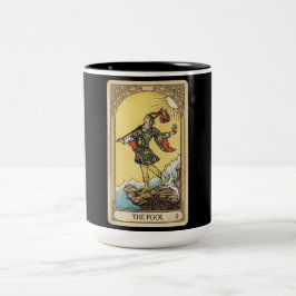Tarotkortet Dumma Killen Två-Tonad Mugg