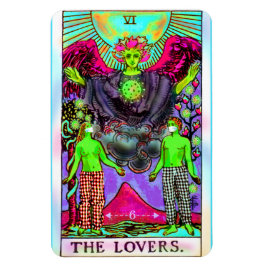 Tarotkortet för Älskare Coronavirus Magnet