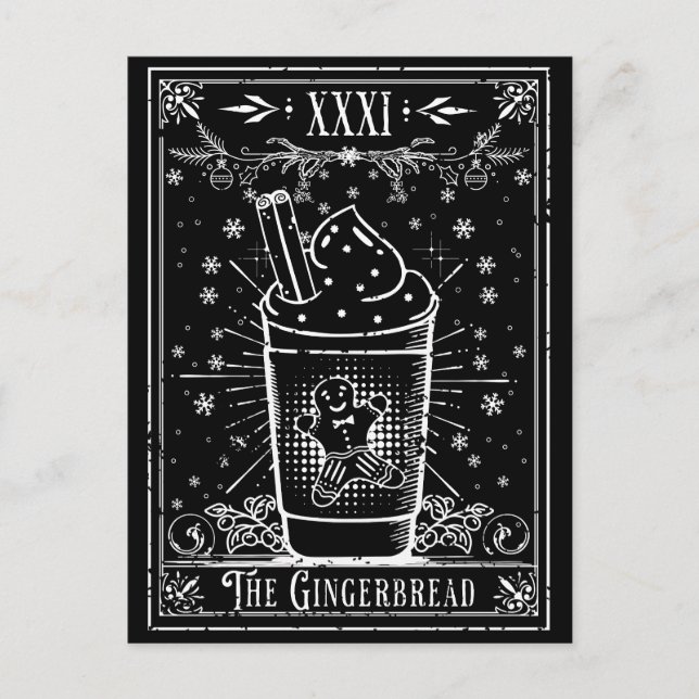 Tarotkortet för bröd vykort (Framsida)