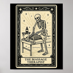 Tarotkortet för mätarterapi - Halloween Soky Gothi Poster