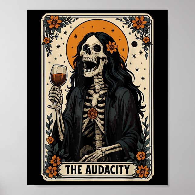 Tarotkortet Fräckhet  Poster (Framsidan)