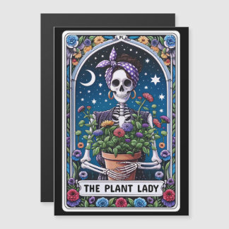 Tarotkortets magnet "Plant Dam"