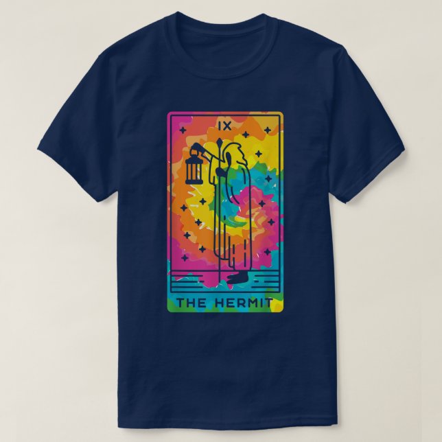 Tarotkortsläsning Oockult Mörk Magic Witchcraft Sh T Shirt (Design framsida)