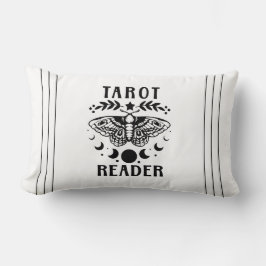 Tarotläsare månfas galax stjärnor kastkudde lumbarkudde