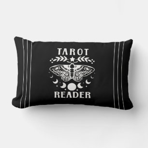 Tarotläsare månfas galax stjärnor kastkudde lumbarkudde