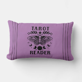 Tarotläsare månfas galax stjärnor kastkudde lumbarkudde