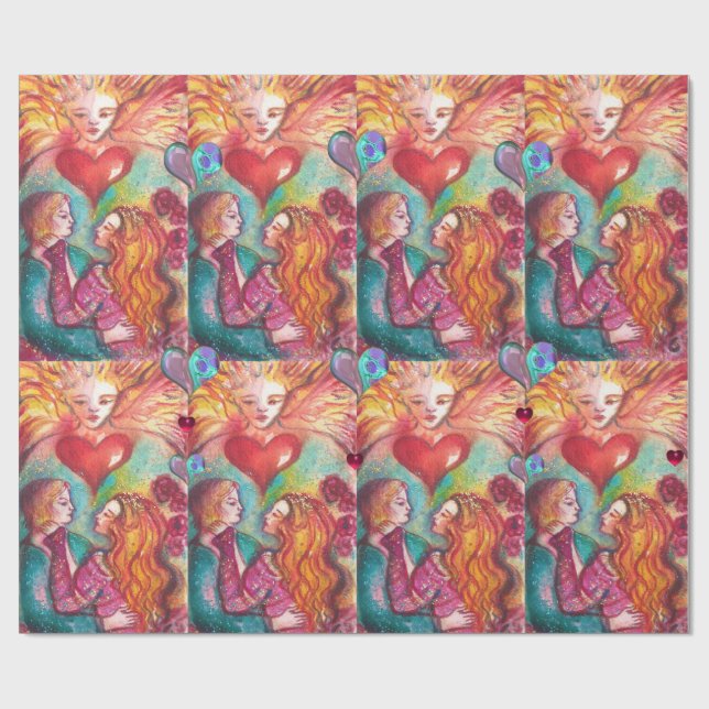 TAROTS BORTTAPPAD SHADOWS,ÄLSKARE Valentine Day He Presentpapper (Platt)