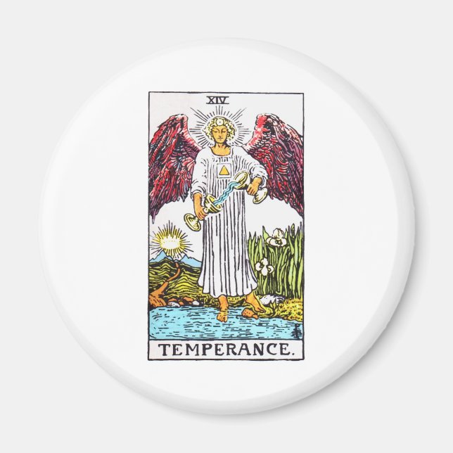 tarottemperans magnet (Framsidan)