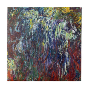 Tårpil Giverny Claude Monet måla Kakelplatta