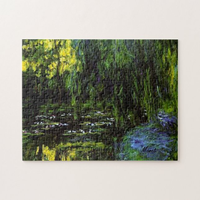 TÅRPILAR för pussel för MONET-näckrosdamm (Horisontell)