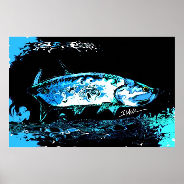 Tarpon Blues Poster (Framsidan)