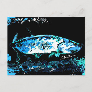 Tarpon Blues Vykort