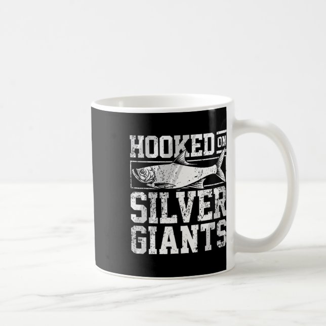 Tarpon Fishing Resa - Silver Tarpon Angler - Fish Kaffemugg (Höger)