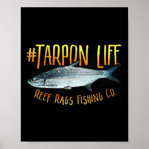 Tarpon Life Djuphavssaltvattenfiske Poster