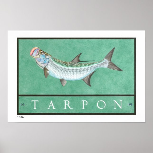 Tarpon Poster, Skriver ut och Ramar Poster (Framsidan)