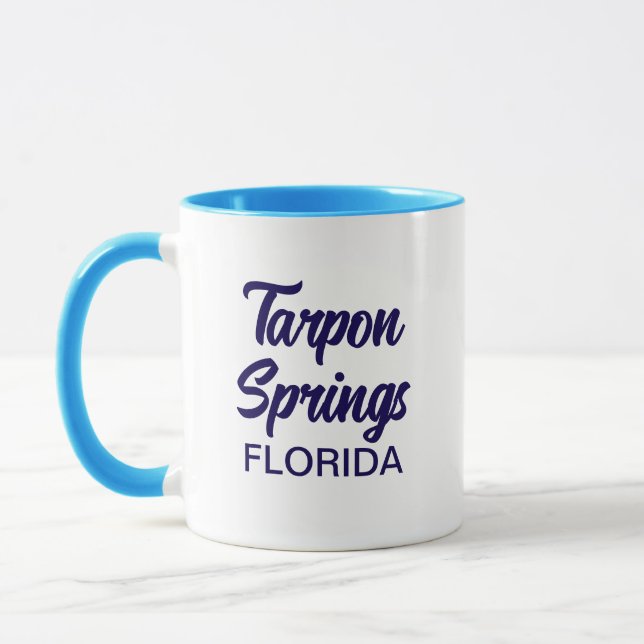 Tarpon Springs Florida Coffee Mug Mugg (Vänster)