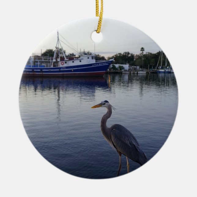 Tarpon Springs Julgransprydnad Keramik (Framsidan)