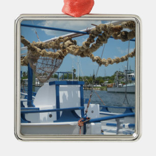 Tarpon Springs snyltar fartygprydnaden Julgransprydnad Metall