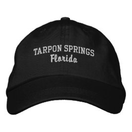 Tarpon Vår Florida Embroized Hat Broderad Keps