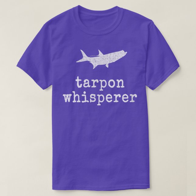 Tarpon WhispererTarpon Fish  T Shirt (Design framsida)