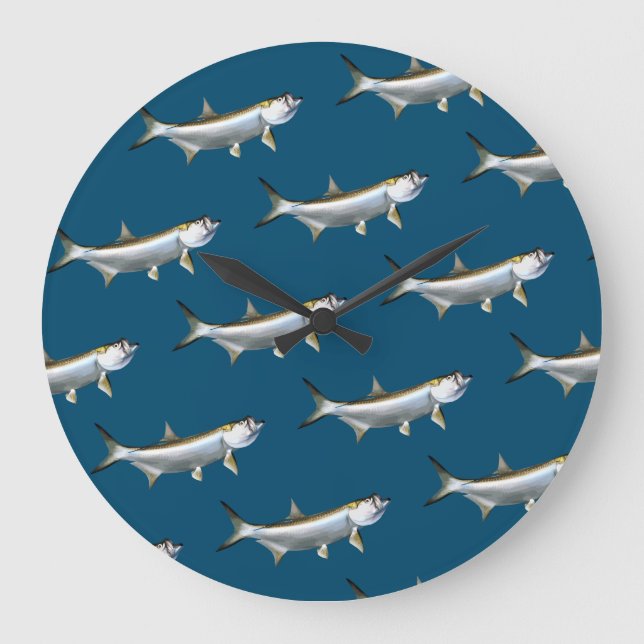 Tarpons fisketema mangrottan stor klocka (Framsida)