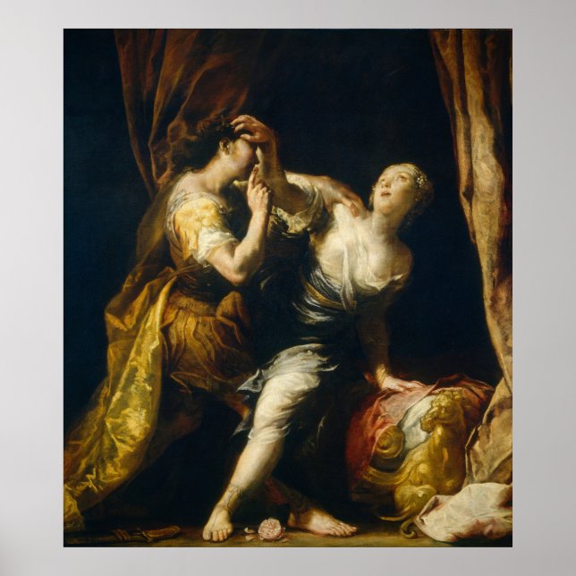 Tarquin Lucretia - Giuseppe Crespi Fine Art Poster (Framsidan)
