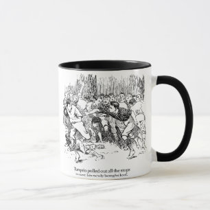 Tarquin och släntra mugg