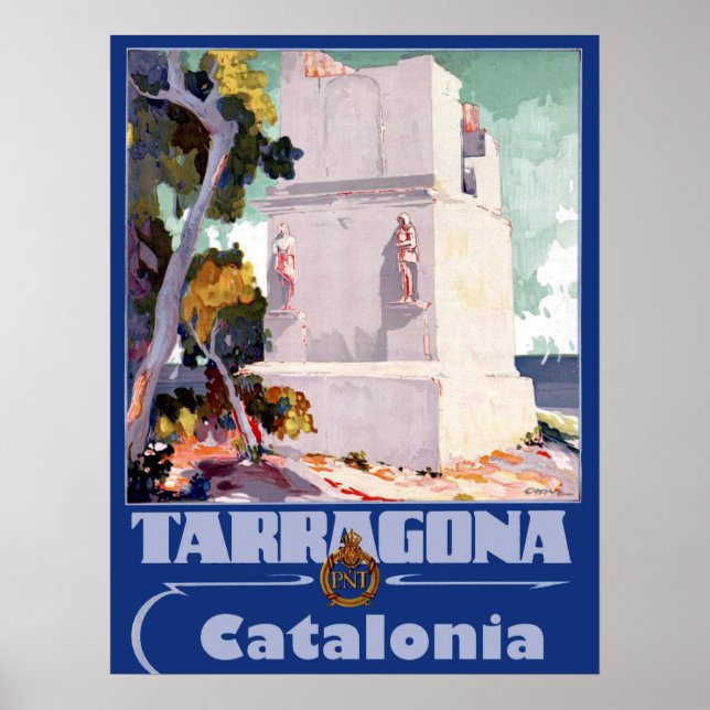 Tarragona, Catalonia, Spain Poster (Framsidan)