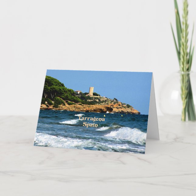 Tarragona, Spanien Kort (Framsida)