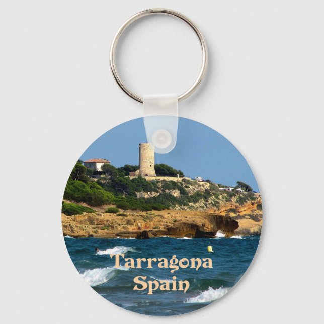 Tarragona, Spanien, pittoresk Nyckelring (Framsida)