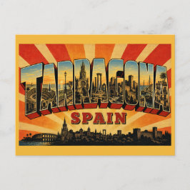 Tarragona Spanien Romerskt Amfiteater Vykort