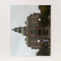 Tarrant County Courthouse sydvästra sidan N Housto
