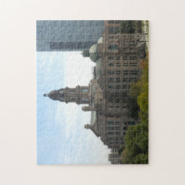 Tarrant County Courthouse West Corner - W. Belknap Pussel