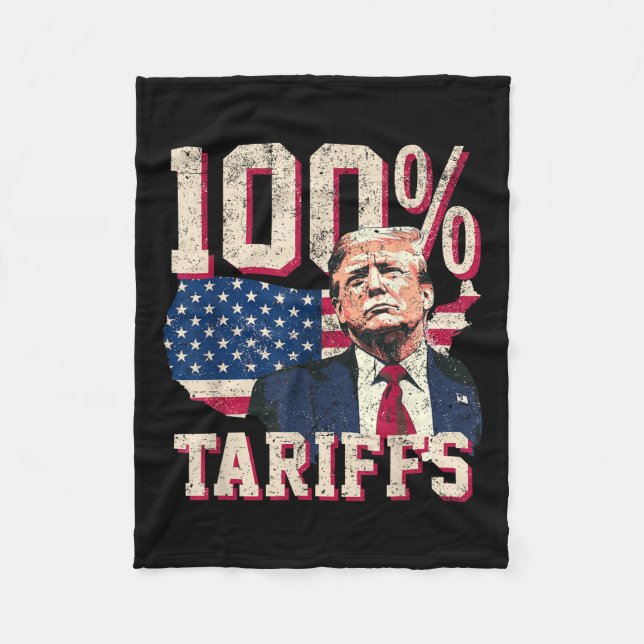 Tarrifs Tarriffs100 % Fleecefilt (Framsidan)