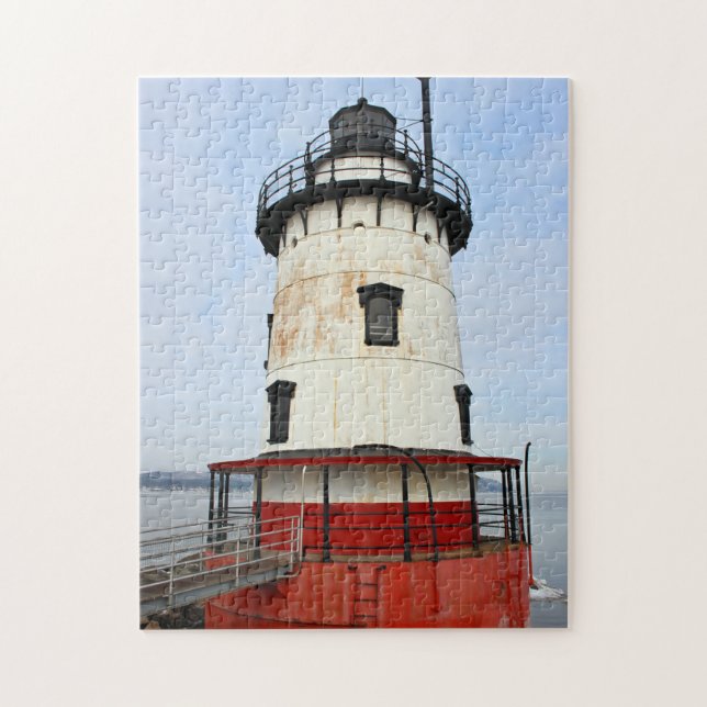 Tarrytown Lighthouse, New York Jigszle Puzzle Pussel (Vertikal)