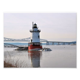 Tarrytown Lighthouse, New York Photo Fototryck