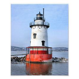 Tarrytown Lighthouse, New York Photo Fototryck