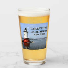 Tarrytown Lighthouse, New York Pint Glass Glaskopp